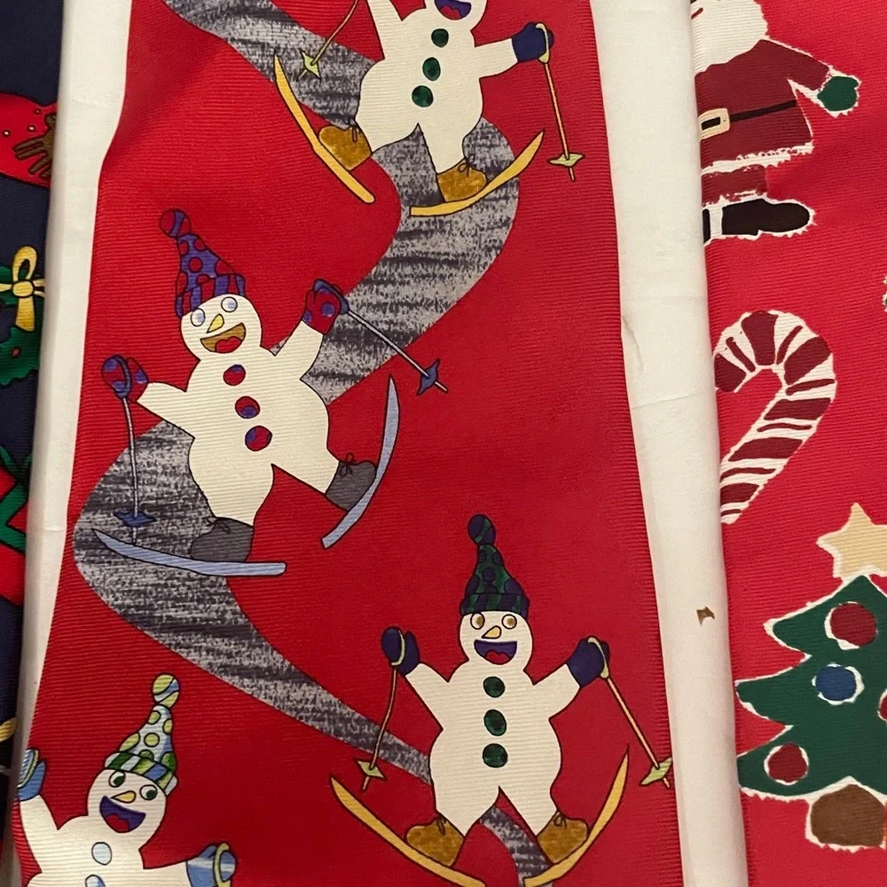 Save the Children Festive Christmas Ties Set of 4